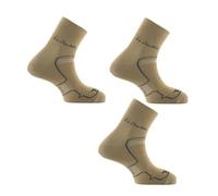 Thyo - Lot de 3 paires de socquettes Double couleur - Naturel - Pointure - 35-36