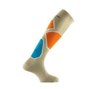 Thyo - Mi-bas Double® SPORT NORDIC MADE IN FRANCE - couleur - Beige - Pointure - 45-46
