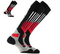 THYO Mi Bas Ski All Mountain X2 - Mixte - Noir / Rouge / Gris - taille 35/38- modèle 2026