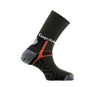 Thyo - Mi-chaussettes chemin de Compostelle MADE IN FRANCE - couleur - Anthracite - Pointure - 38-40