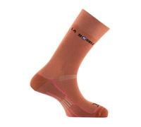 Thyo - Mi-chaussettes en polyester et polyamide New Double® Authentic - couleur - Terra Cotta - Pointure - 41-42