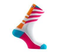 Thyo - Mi-chaussettes running COLOR VIBES - couleur - Blanc rose - Pointure - 41-43