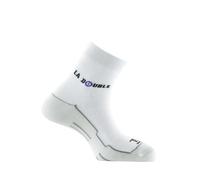 Thyo - Socquettes COOLMAX New Double® Club - couleur - Blanc - Pointure - 37-38
