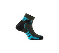 Thyo - Socquettes Double Trail - couleur - Gris bleu - Pointure - 35-36