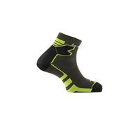 Thyo - Socquettes Double Trail - couleur - Gris vert - Pointure - 39-40