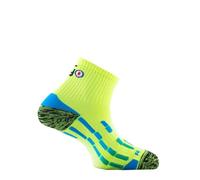 Thyo - Socquettes Pody Air® Run Silver MADE IN FRANCE - couleur - Jaune/bleu canard - Pointure - 41-43