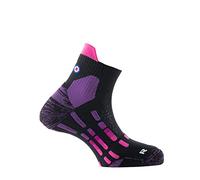 Thyo - Socquettes Pody Air® Trail Silver MADE IN FRANCE - couleur - Noir violet - Pointure - 35-37