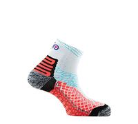 Thyo - Socquettes Pro Marathon en fils recyclés - couleur - Blanc corail - Pointure - 38-40
