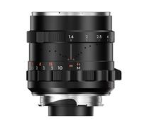 THYPOCH Objectif de Photographie Plein Cadre Simera 28 mm f1.4 pour Leica M Mount - Focus Tab - Type II - Noir