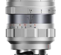 Thypoch Objectif photographique plein format Simera 75mm F/1.4 pour monture Leica M argenté| ✅Offres d'hiver