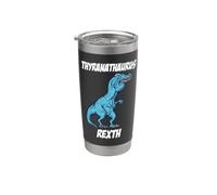 Thyranathaurus Rexth TRex Meme Lisp dicton drôle Gobelet isotherme en acier inoxydable double paroi