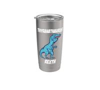 Thyranathaurus Rexth TRex Meme Lisp dicton drôle Gobelet isotherme en acier inoxydable double paroi