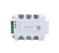 Thyristor 60A Triphasé Régulateur de Tension AC Relais Statique Variateur | Thyristor 60A Triphasé Module Régulateur de Tension AC 380V Relais Statique Variateur à Potentiomètre