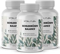 Thyroïde Balance - Thyro Complex - Formule efficace avec varech, thym & sélénium - 3x doses (720 capsules thyroïdiennes)