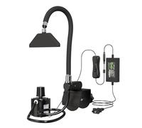 THYXGS Équipement De Massage Capillaire avec Circulation d'eau, Bac À Shampoing Effet Cascade, Flux d'eau Réglable À 360°, Pompe Intégrée, pour Salons Et Particuliers