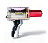 THYXGS Pistolet à Bobine Tesla Portable, Générateur D'arcs à éclateur Tactile, éclair Artificiel De 8 Cm, Fréquence Réglable, Rechargeable, Sûr, Capable De Générer 20 000 Arcs, Modèle Scientifique