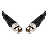 Thzzhnno Câble Coaxial BNC Mâle 75ohm RG-6/U 2M, Cordon Vidéo à Faible Perte de Blindage à Faible Perte pour l'analyseur d'antenne, radio CB, caméra de vidéosurveillance de sécurité, DVR