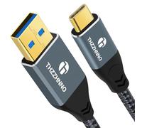 Thzzhnno Câble USB A vers USB C 0,5M, USB 3.1 USB 3.2 Gen2 10Gbps Transfert de Données pour Samsung Galaxy/iPhone 15/MacBook Pro/iPad Pro