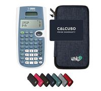 TI-30XS MultiView avec Housse de Protection WYNGS Incluse Bleu - Calculatrice Scientifique - Pack de Base