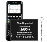 TI-84 Plus CE Batterie de rechange 3,7 V pour Texas Instruments TI-84 Plus CE, TI-84 CE, TI-84 CE/TI-Nspire CX II, n° 3.7L1200SPA P11P35-11-N01,1600mAh