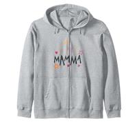 Ti Amo Mamma Mama Dessin Mère Fête des Mères Italien Tout-Petit Sweat à Capuche