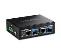 TI-BF22SFP - Version v1.0R - convertisseur de média à fibre optique - 1GbE - 2 ports - 2 x RJ-45 / 2 x SFP (mini-GBIC) - Conformité TAA
