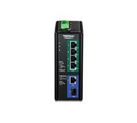 TI-BG50611 - Version v1.0R - commutateur - industriel - 4 x 10/100/1000/2.5G (PoE++) + 1 x 1 Gigabit / 10 Gigabit SFP+ + 1 x 10/100/1000/2.5/10G -