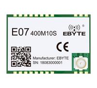 TI CC1101 Wirelsee RF Module SPI 433MHz 1.5km 10dBm RSSI CCA IPEX Data Transmission Antenna Interface/Buffer Hole E07-400M10S for Smart Home Interlligent Wireless Control