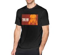 Ti-ger King Men's Shorts-Sleeve Cool Novelty Design Graphic T-Shirts Manches Courtes(Large)