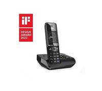 Gigaset Téléphone sans fil Comfort 550 – Répondeur 30 min, écran couleur, 18 mélodies – Noir