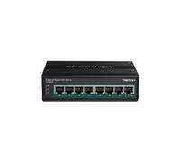 TRENDnet Commutateur industriel DIN-rail 8 ports Gigabit PoE+ (24-56V)