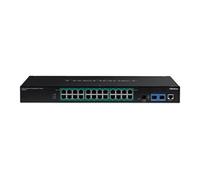 TRENDnet TI-RP262I - Industrial - commutateur - Géré - 24 x 10/100/1000 (PoE+) + 2 x SFP - Montable sur rack - PoE+ - Conformité TAA G