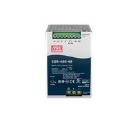 TRENDnet Alimentation électrique TI-S48048 – 480W, 115/230V, montage sur rail DIN, PFC actif, TAA
