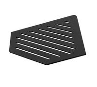 TI-SHELF Tablette pentagonale aluminium noir LINE