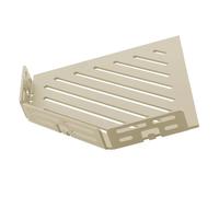TI-SHELF Tablette pentagonale aluminium sable LINE avec tringle