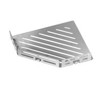 TI-SHELF Tablette pentagonale en acier inoxydable LINE avec tringle