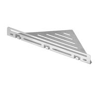 TI-SHELF Tablette triangulaire en acier inoxydable LINE avec tringle