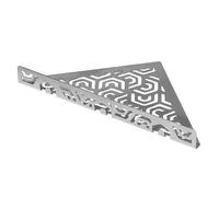 TI-SHELF Tablette triangulaire en acier inoxydable PENTA avec tringle