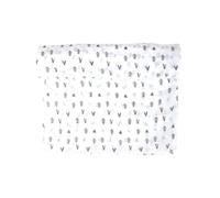 Ti TIN Mousseline 100% Coton | Mousseline Douce pour bébé | Imprimé à Chevrons Couleur Bleu Ciel | Peut être utilisée comme Couverture ou Drap | Douce et absorbante | 120 x 120 cm