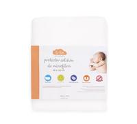 Ti TIN | Protège Matelas pour Lit Enfant/Bébé, 60x120 cm | Protège matelas Doux, Respirant, Imperméable et Antibactérien - 100% Coton - Doublure en Polyuréthane - Tissu Éponge - Couleur Blanc