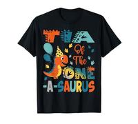 Tia Of The One-A-Saurus 2e anniversaire dinosaure fête T-Shirt