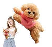 Tiajingzi Chien en Peluche, Doudou Doux à Aimer, Chien en Peluche, Coussin Douillet et, pour sœurs, Amis, Amoureux des Animaux domestiques, Adolescents, canapé et lit, canapé, Bureau