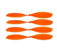 TIAJTHYD for 10 Pcs Propeller 6-12 inch for RC Rubber Band Powered Aircraft Model Orange/Silver Grey/Black Color for RC Model Plane(10pc 11.5inch Orange)