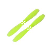 TIAJTHYD Hélice PC 2 pales à 4 pales 1,5 mm for Ro-torX 2535 2,5 x 3,5 65 mm for Drone RC FPV Racing 2,5 Pouces Toothpick Cinewhoop DIY(4Pairs Green)