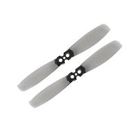 TIAJTHYD Hélice PC 2 pales à 4 pales 1,5 mm for Ro-torX 2535 2,5 x 3,5 65 mm for Drone RC FPV Racing 2,5 Pouces Toothpick Cinewhoop DIY(4Pairs Gray)