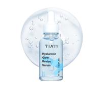 TIAM Hyaluronic Glow Revive Sérum 40 ml - Hydratation intense et brillance - Avec acide hyaluronique, niacinamide et panthénol - Sérum pour le visage K-Beauty