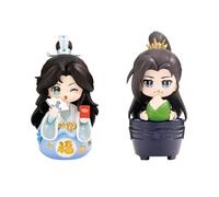 Tian Guan Ci Fu Figurine Modèle Hua Cheng x Xie Lian Ensemble de figurines en PVC 12 cm Sculpture Anime Figurine d'action Statue de dessin animé Objet de collection Décoration de bureau
