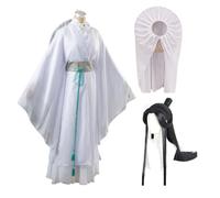 Tian Guan Ci Fu Xie Lian Costumes Officiels du Ciel Bénédiction Xie Lian Femmes Hommes Robe Hanfu Antique Cosplay Costume, L