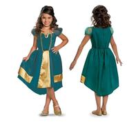 Tiana - La Princesse et la Grenouille - Licence Officielle Disney - Déguisement Tiana pour Enfant - Costume Authentique - Taille XS (3T-4T) - Matériaux Durables - Cadeau Magique