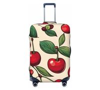 Tianbamxgdp Lovely Sweet Cherry Housse de protection lavable pour valise de 45,7 à 81,3 cm, Noir , S